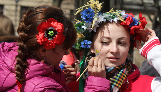 украинцы, девушка, украинка