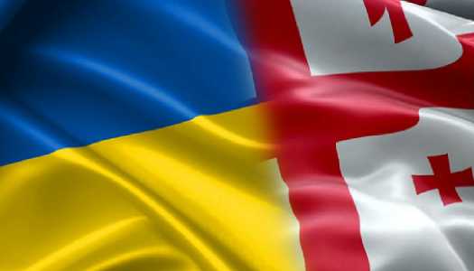 Грузия, Украина, флаг