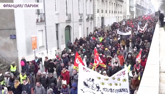протесты в Париже