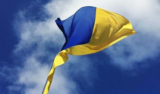 Український прапор замайорів на Лівому березі Дніпра на Херсонщині