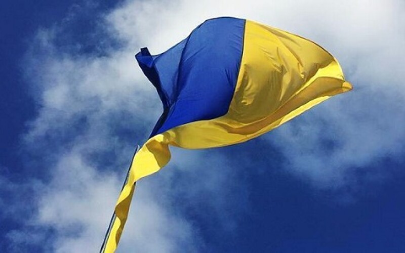 Український прапор замайорів на Лівому березі Дніпра на Херсонщині