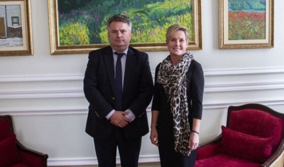 В Украине начала работу новый посол Финляндии