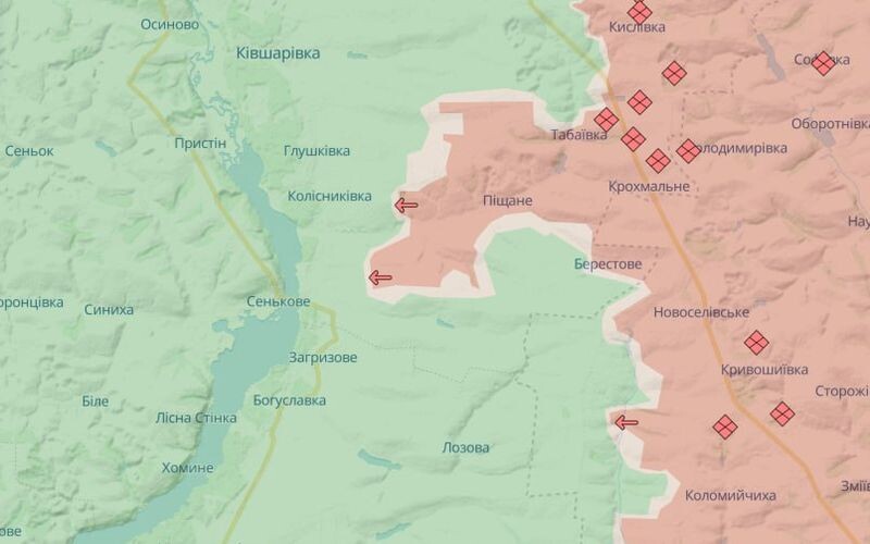 Окупанти просуваються на Харківщині між Куп&#8217;янськом та Боровою