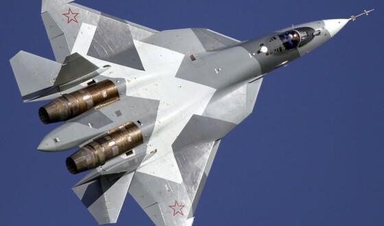 Росія почала використовувати винищувачі Су-57 для ракетних ударів по Україні