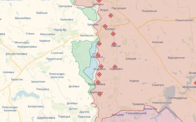 Російські окупанти пішли в контратаку на Бахмутському напрямку