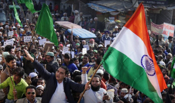 В Індії в ході протестів затримали майже 140 осіб за добу