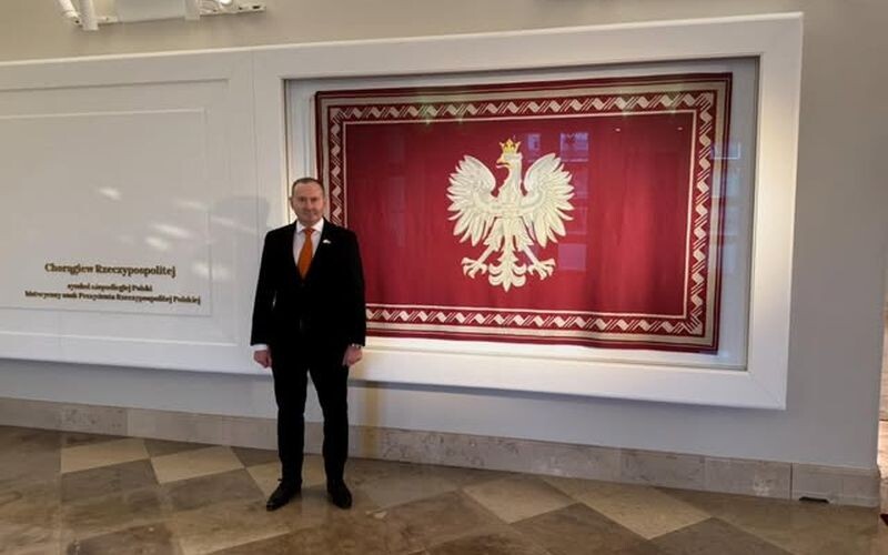 Скрипковський привітав поляків з Днем Державного Прапора Республіки Польща