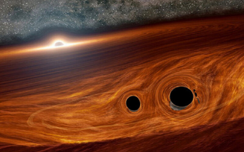 Злиття чорних дір породило рідкісний феномен