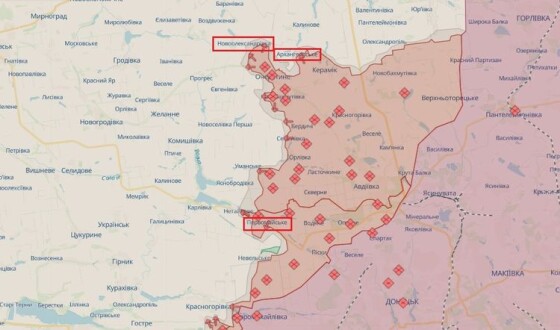 На північний захід від Очеретиного існують вже нормальні штучні укріплення