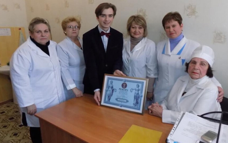 Запорожский врач попала в Книгу рекордов Украины