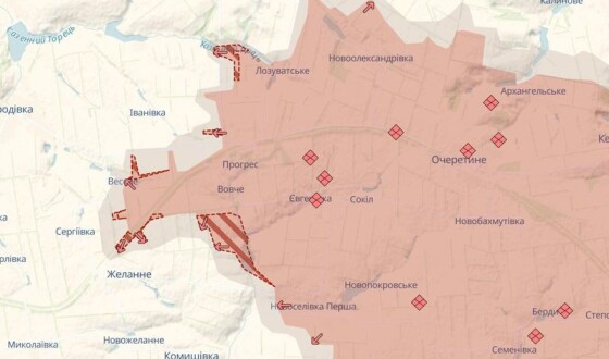 Окупанти просунулися у селі Веселе на покровському напрямі