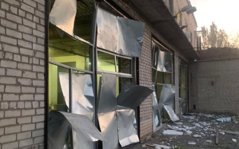 На Донеччині окупанти вдарили по пожежно-рятувальній частині