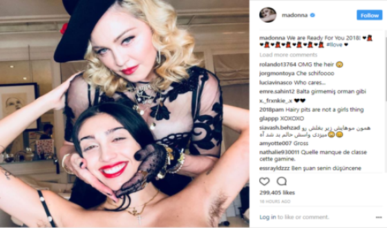 Дочь Мадонны раскритиковали в Сети