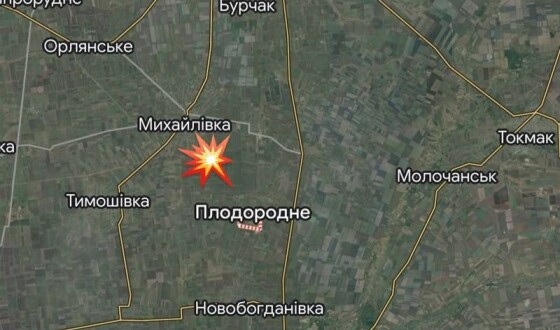 У Мелітопольському районі повідомляють про гучні вибухи