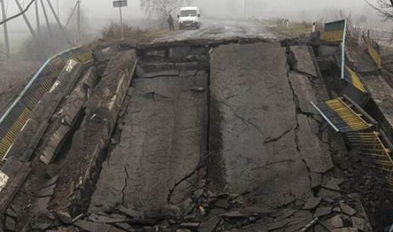 &#8220;Укравтодор&#8221;: понад 13% українських доріг знищено