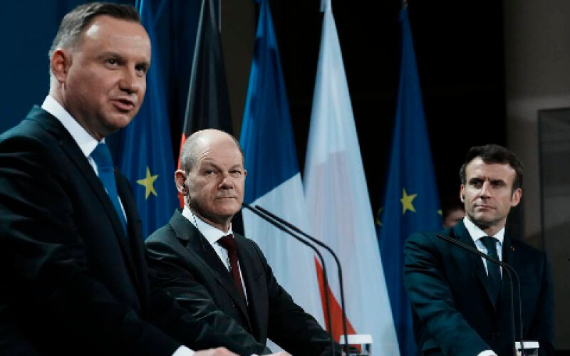ФРН, Франція та Польща закликали Росію розпочати предметний діалог з безпеки в Європі