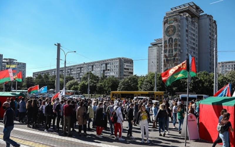 У Мінську люди вийшли на протести проти Лукашенка