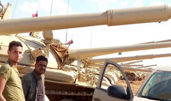 Сили Хафтара в Лівії отримали танки Т-62