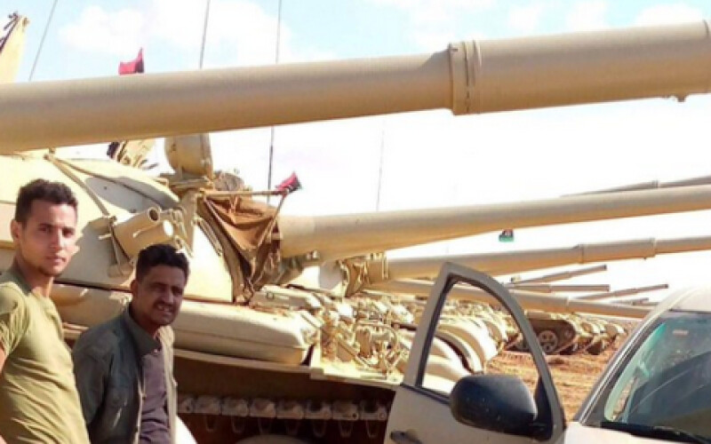 Сили Хафтара в Лівії отримали танки Т-62