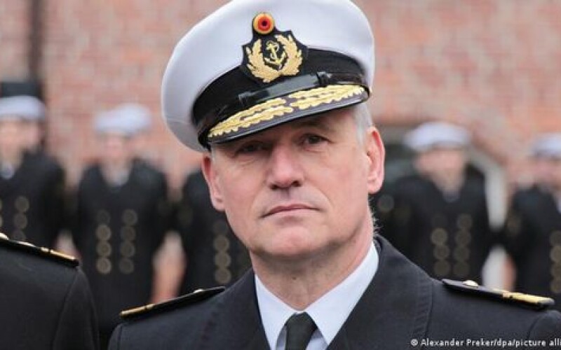 Екс-командувача ВМС Німеччини Шенбаха внесли до бази сайту &#8220;Миротворець&#8221;