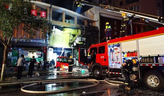У ресторані у китайському місті Іньчуань внаслідок вибуху загинули люди