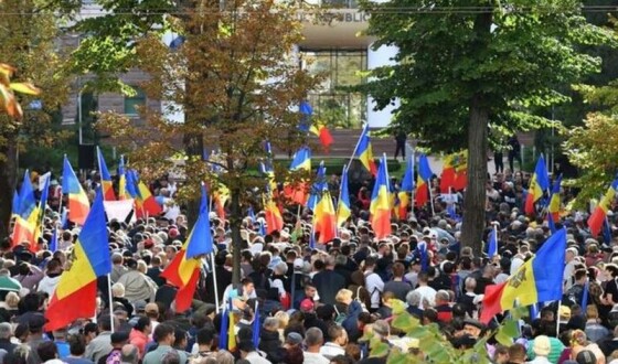 У Молдові проросійська партія влаштувала масові протести проти уряду