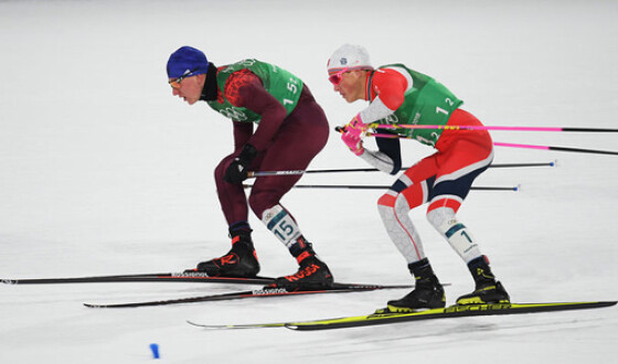 Трехкратный олимпийский чемпион по лыжам сыграл в футбол