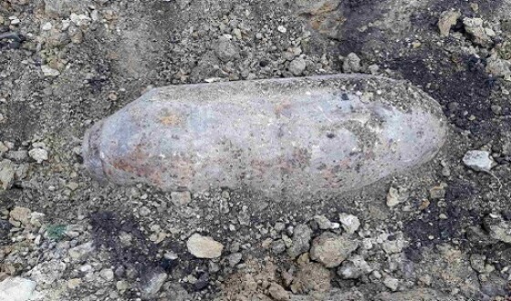 У Хмельницькій області знайшли бомбу вагою 250 кіло. ФОТО