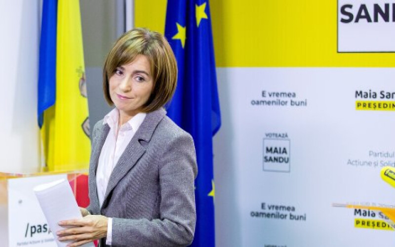 Санду вступила на посаду президента Молдови