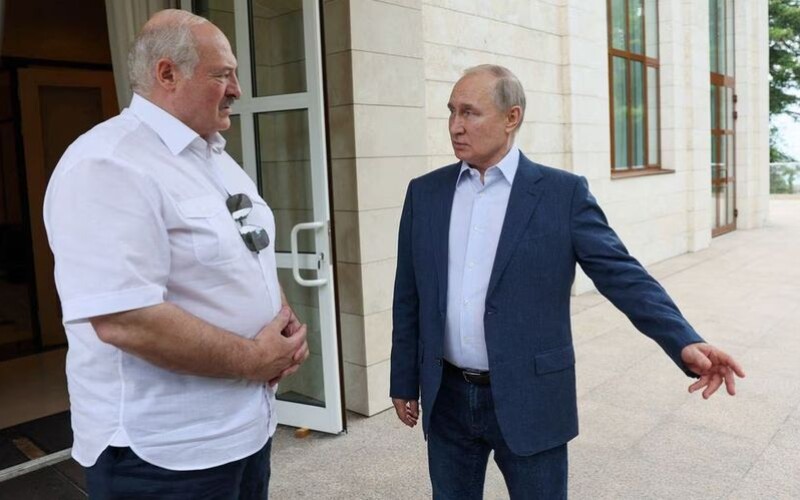 Лукашенко приїхав в гості до Путіна