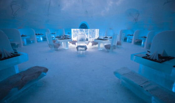 В Лапландии появился ледяной отель в стиле сериала «Игра престолов»