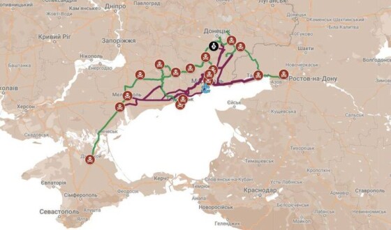 РФ розпочала будівництво ділянки нової залізниці з Маріуполя до Криму