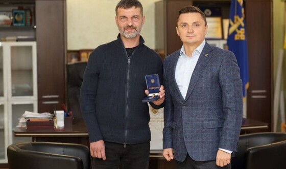 Михайло Діанов був нагороджений найвищою відзнакою Тернопільської обласної ради