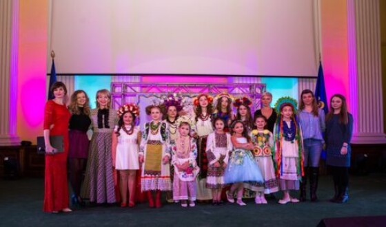 Талантливые дети Украины презентовали уникальный этнографический проект