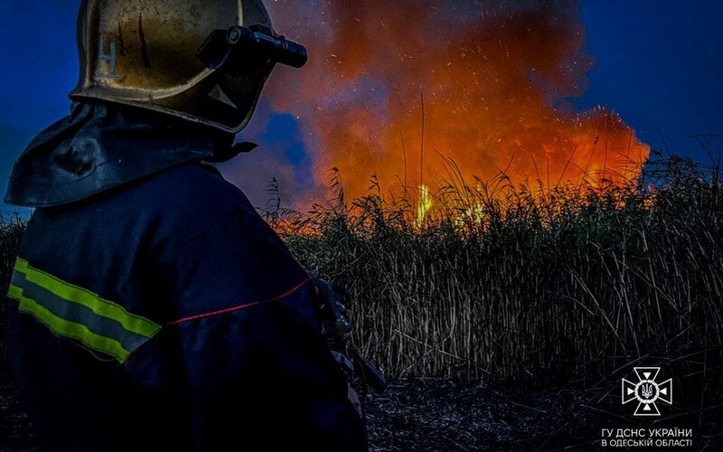 На Одещині вражаючі масштаби пожеж за добу – ДСНС