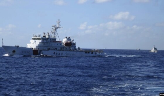 Китайський корабель потопив в&#8217;єтнамську шхуну в Південно-Китайському морі