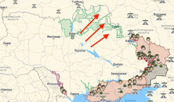 Україна посилила оборону північного кордону