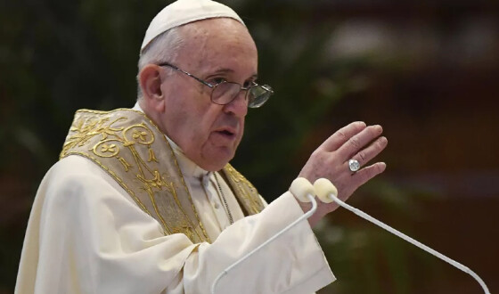 Папа Римський Франциск знову згадав про війну в Україні