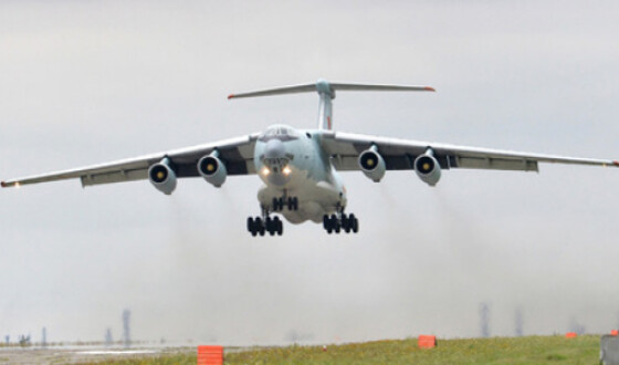 У Рязанській області РФ розбився військовий літак Іл-76