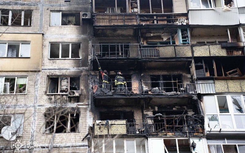 У лікарні Києва помер чоловік, який постраждав під час атаки рф 29 листопада