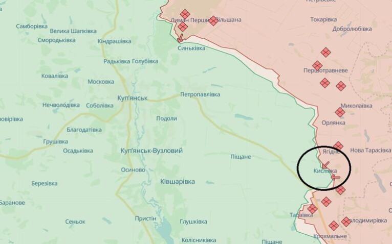 Росіяни розпочали масовані контрнаступальні дії в Кислівці &#8211; Deep State