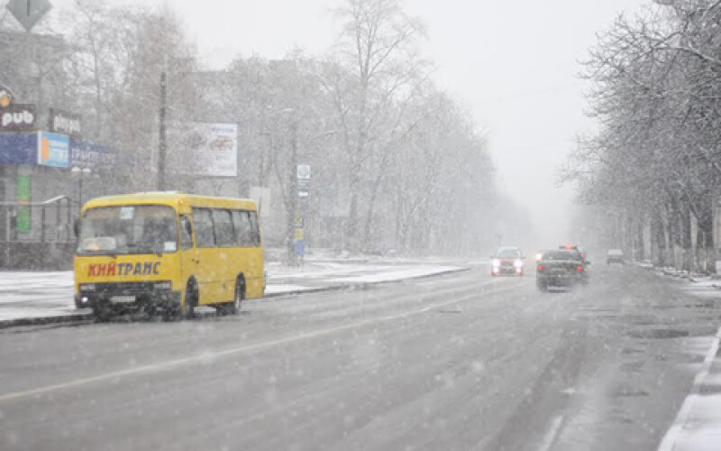 Киев готов к снегопадам