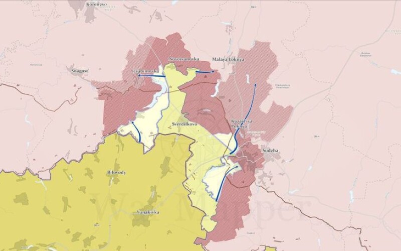 РФ втратила контроль над 155 км² Курської області