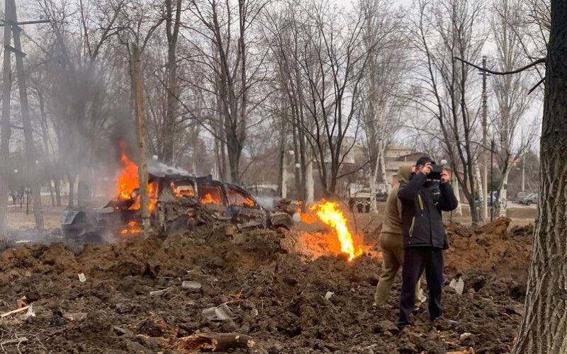 У Покровську внаслідок ракетної атаки рашистів перебито підземний газопровід