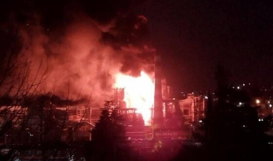 У Курську сталася пожежа на нафтобазі через атаку ударних дронів