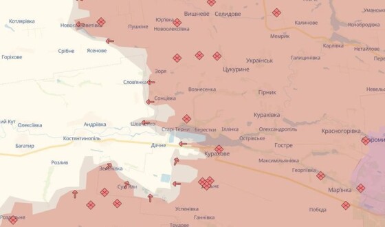 Окупанти просунулись на Курахівському напрямку