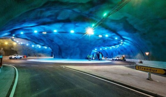 На Фарерських островах збудували перший автомобільний тунель з розв&#8217;язкою на дні океану