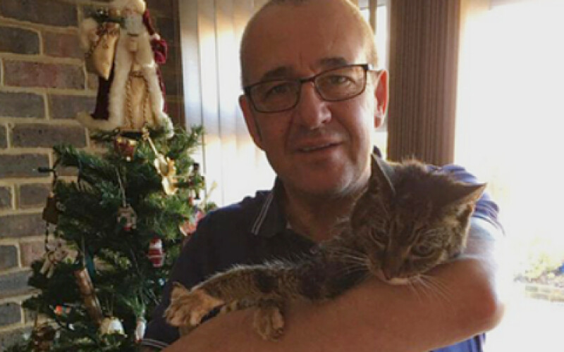 19-річний кіт повернувся додому через сім років після зникнення