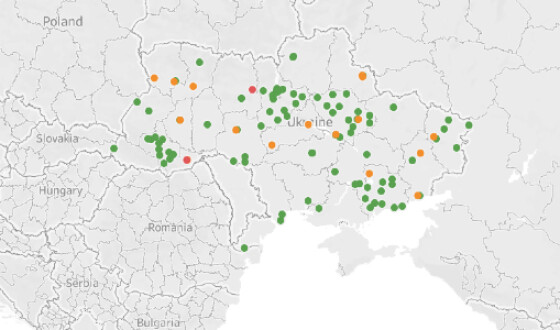 В Україні запрацювала онлайн-карта поширення нового вірусу nCoV