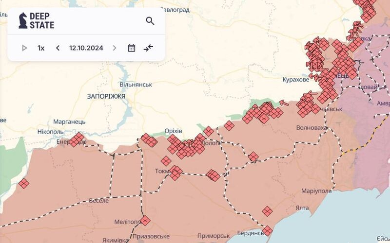 Окупанти розпочали наступальні дії на Бердянському напрямку